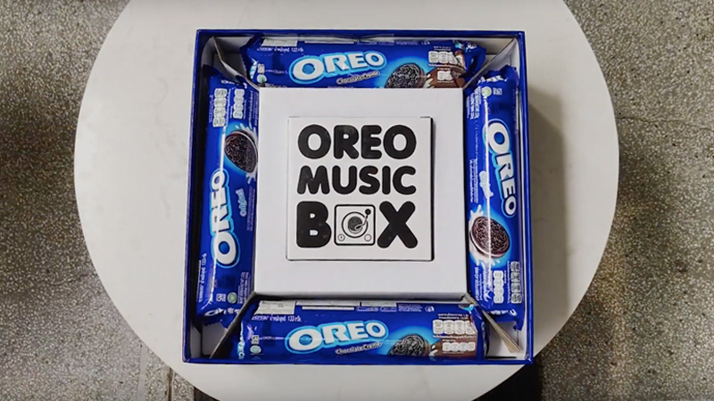 Review Oreo Music Box - Let's give love to people with Oreo