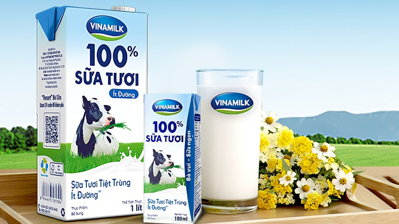 Vinamilk is not only a leading dairy brand in Vietnam but also very famous in the international market