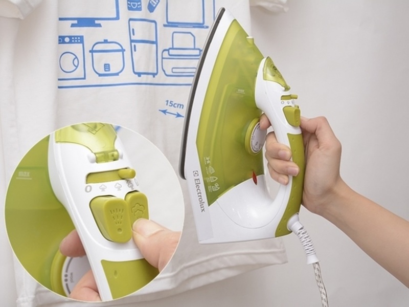 Instructions for using a steam iron properly and effectively
