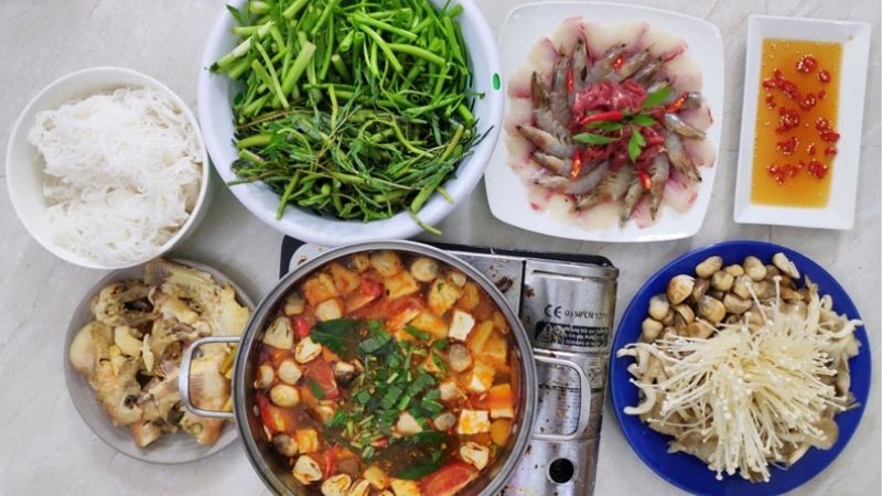 Thai hot pot at home is as delicious as outside