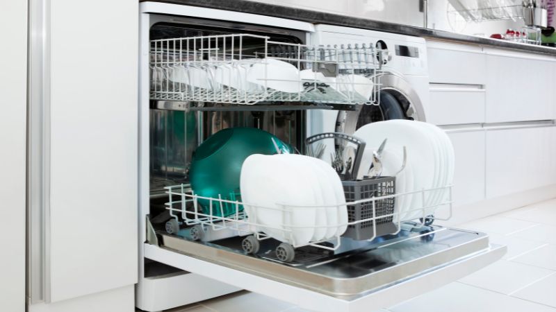 Dishwashing liquid for machine