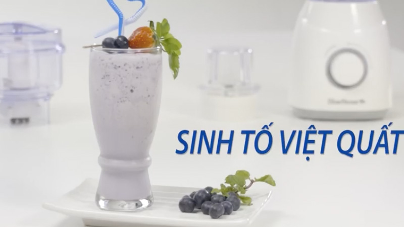 How to make blueberry smoothie