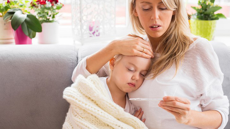Notes to avoid when the child has a high fever