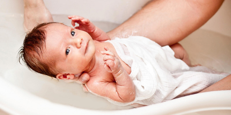 Do not bathe your baby every day
