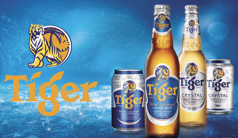 Price of tiger beer bottle, alcohol content, types of beer