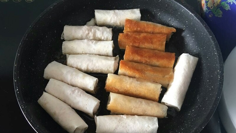 Fried spring rolls