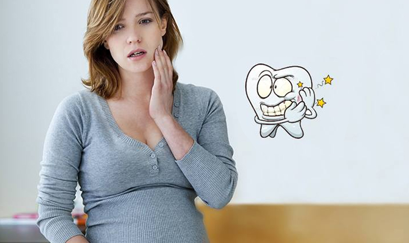 Hormonal changes are the leading cause of dental problems during pregnancy.