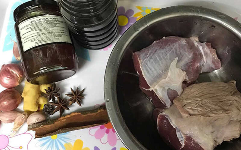 How to make beef with fish sauce