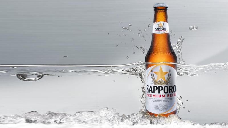 Sapporo Premium Bottled Beer