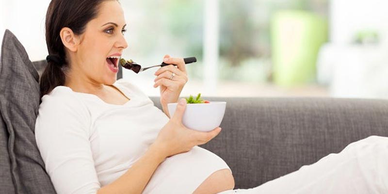 Pregnant women should add green vegetables every day