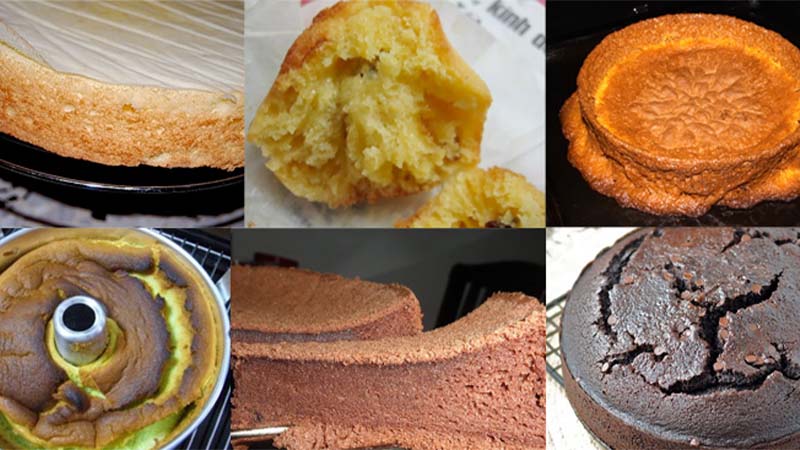 Common mistakes when making sponge cake with rice cooker